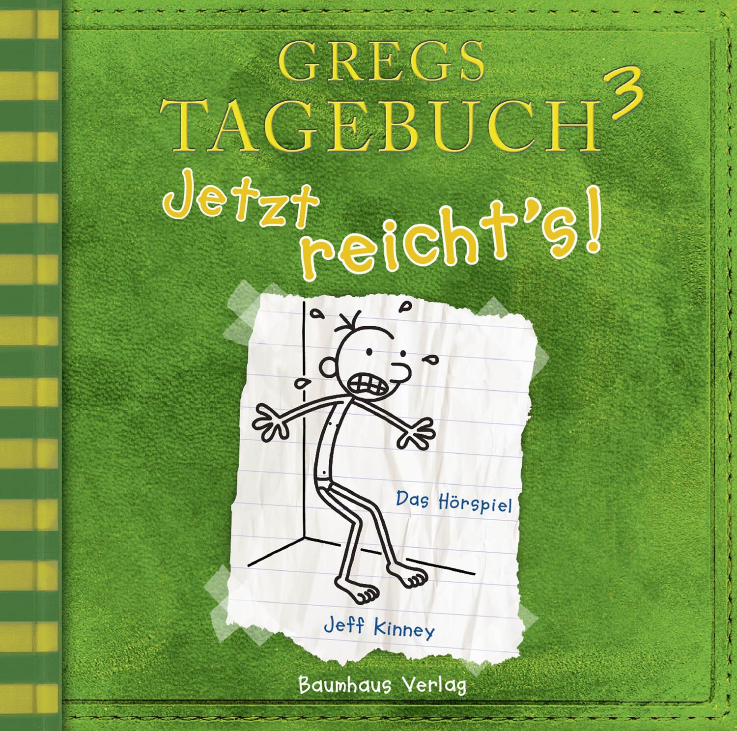 Cover: 9783785756133 | Gregs Tagebuch 3 - Jetzt reicht's! | Jeff Kinney | Audio-CD | 78 Min.