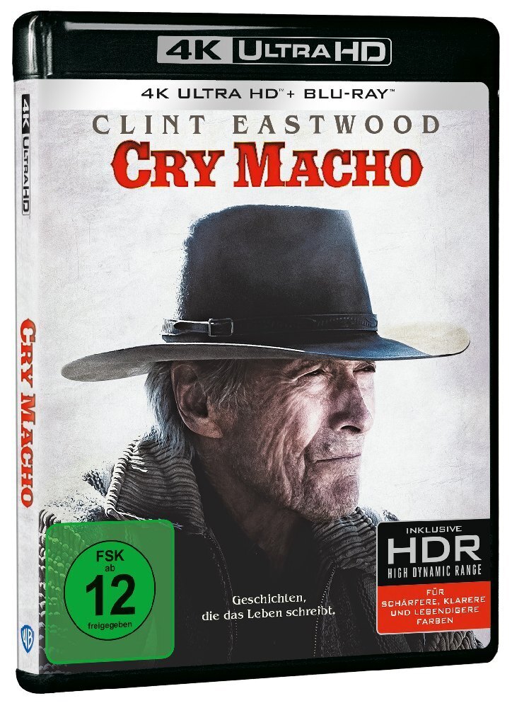 Cover: 5051890328427 | Cry Macho 4K, 2 UHD Blu-ray (Replenishment) | Clint Eastwood | Blu-ray