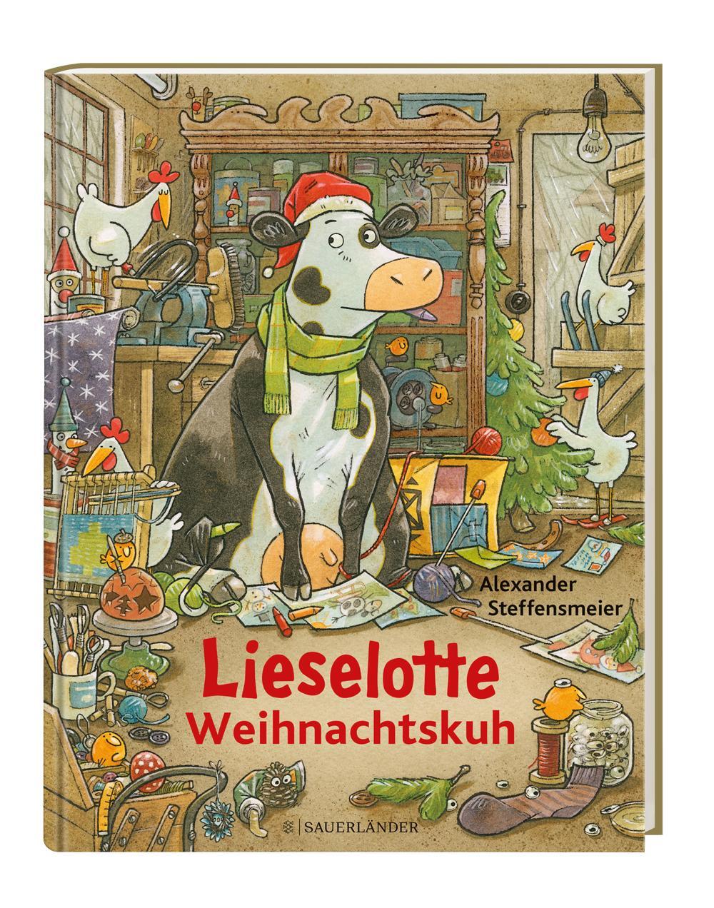 Bild: 9783737358576 | Lieselotte Weihnachtskuh | Alexander Steffensmeier | Buch | Lieselotte