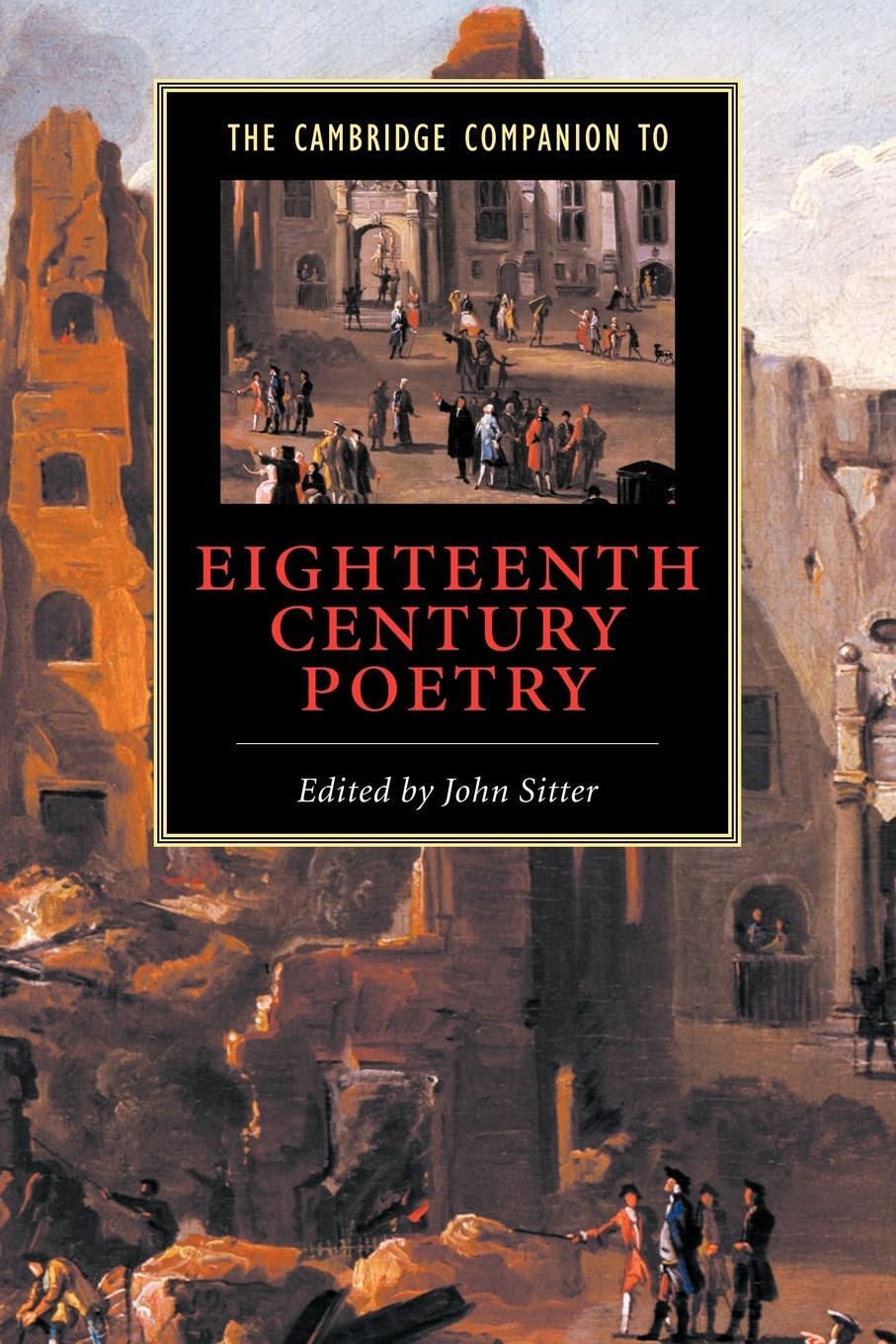 Cover: 9780521658850 | The Cambridge Companion to Eighteenth-Century Poetry | John E. Sitter