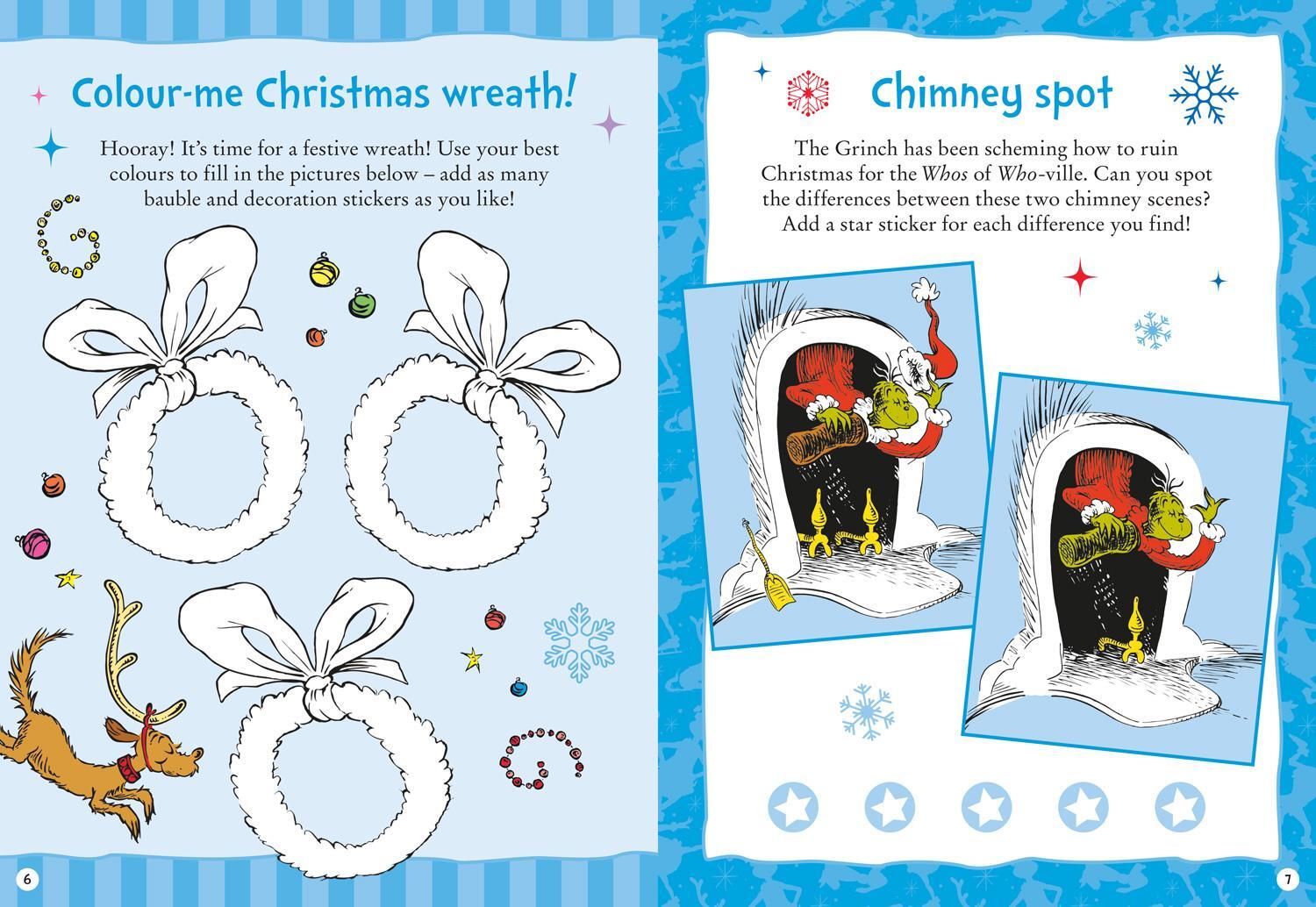 Bild: 9780008592400 | The Grinch Christmas Activity Book | Seuss | Taschenbuch | Englisch