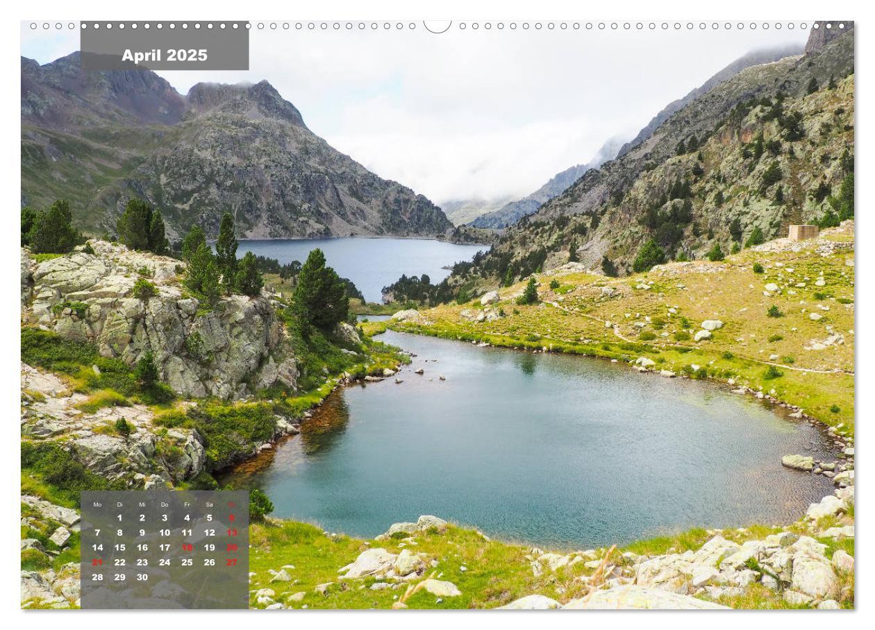 Bild: 9783435178926 | Die wilden Pyrenäen (Wandkalender 2025 DIN A2 quer), CALVENDO...