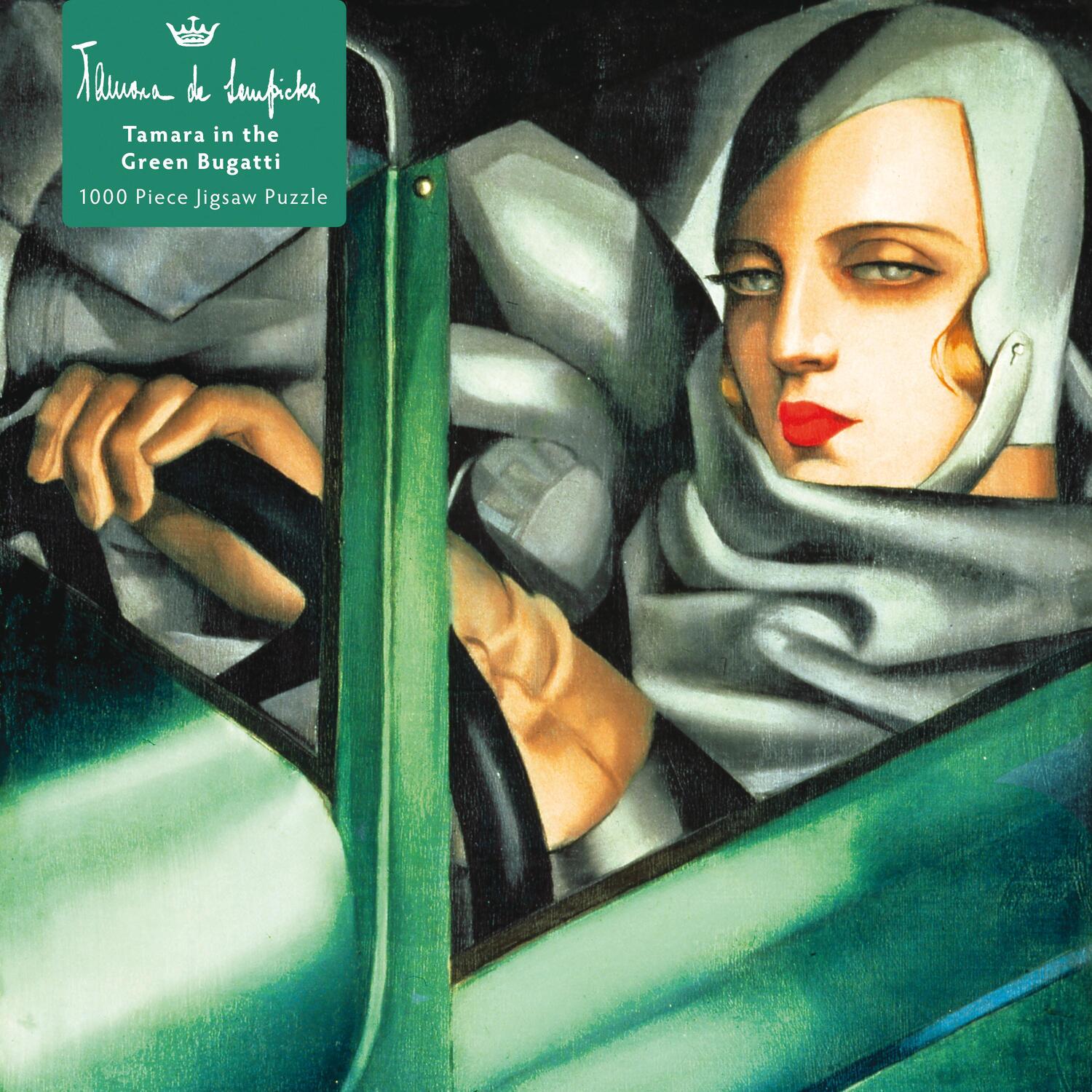 Cover: 9781839642906 | Adult Jigsaw Puzzle Tamara de Lempicka: Tamara in the Green...