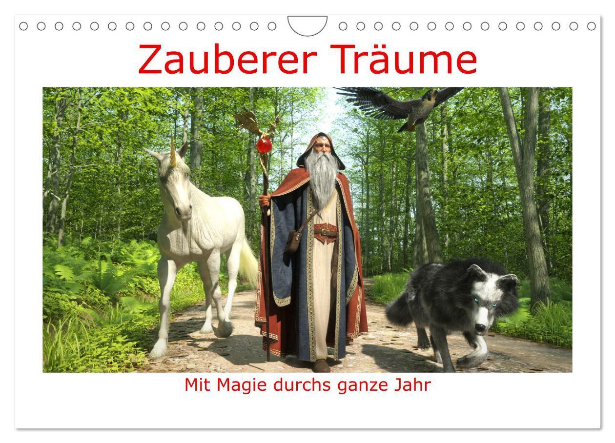 Cover: 9783675997134 | Zauberer Träume (Wandkalender 2024 DIN A4 quer), CALVENDO...