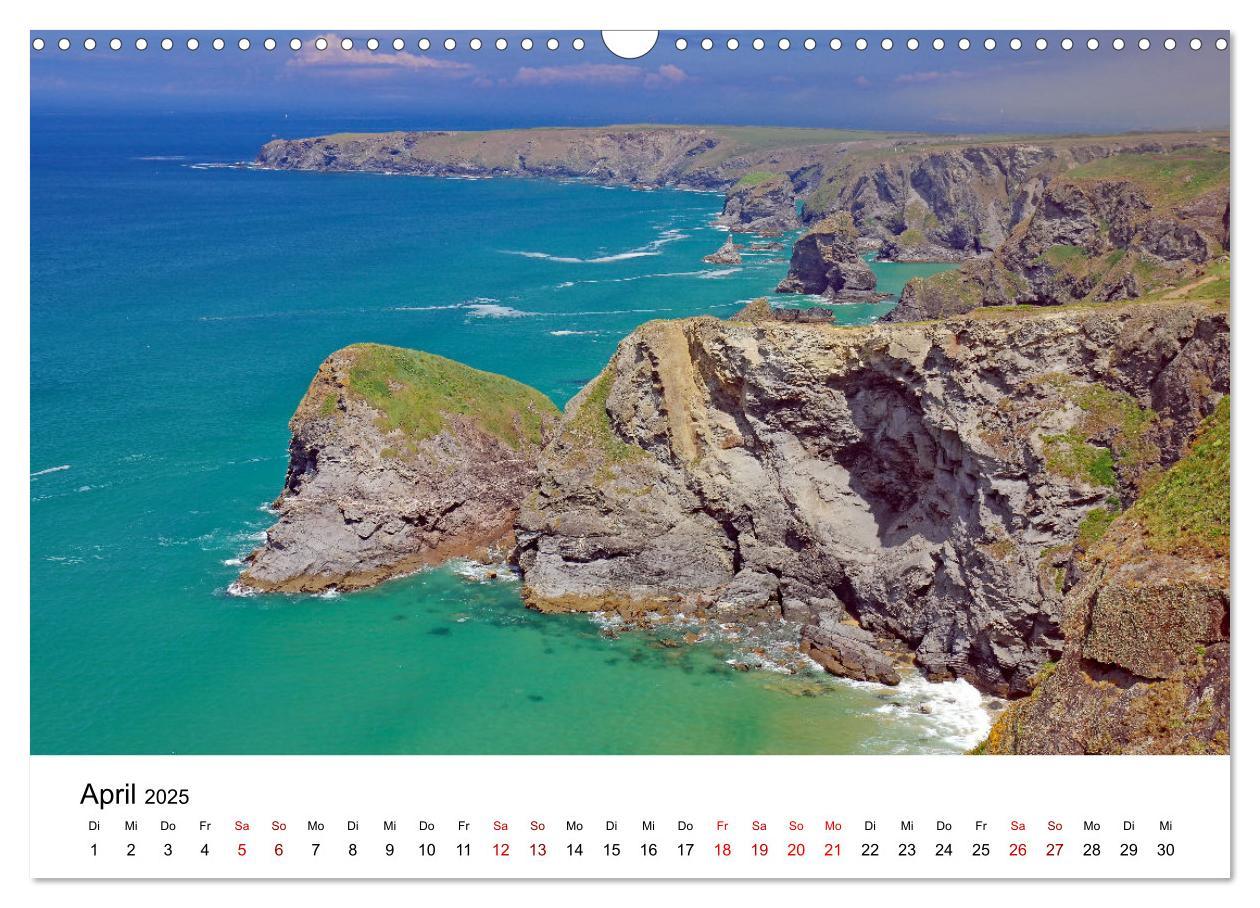 Bild: 9783435416646 | Cornwall und Wales (Wandkalender 2025 DIN A3 quer), CALVENDO...