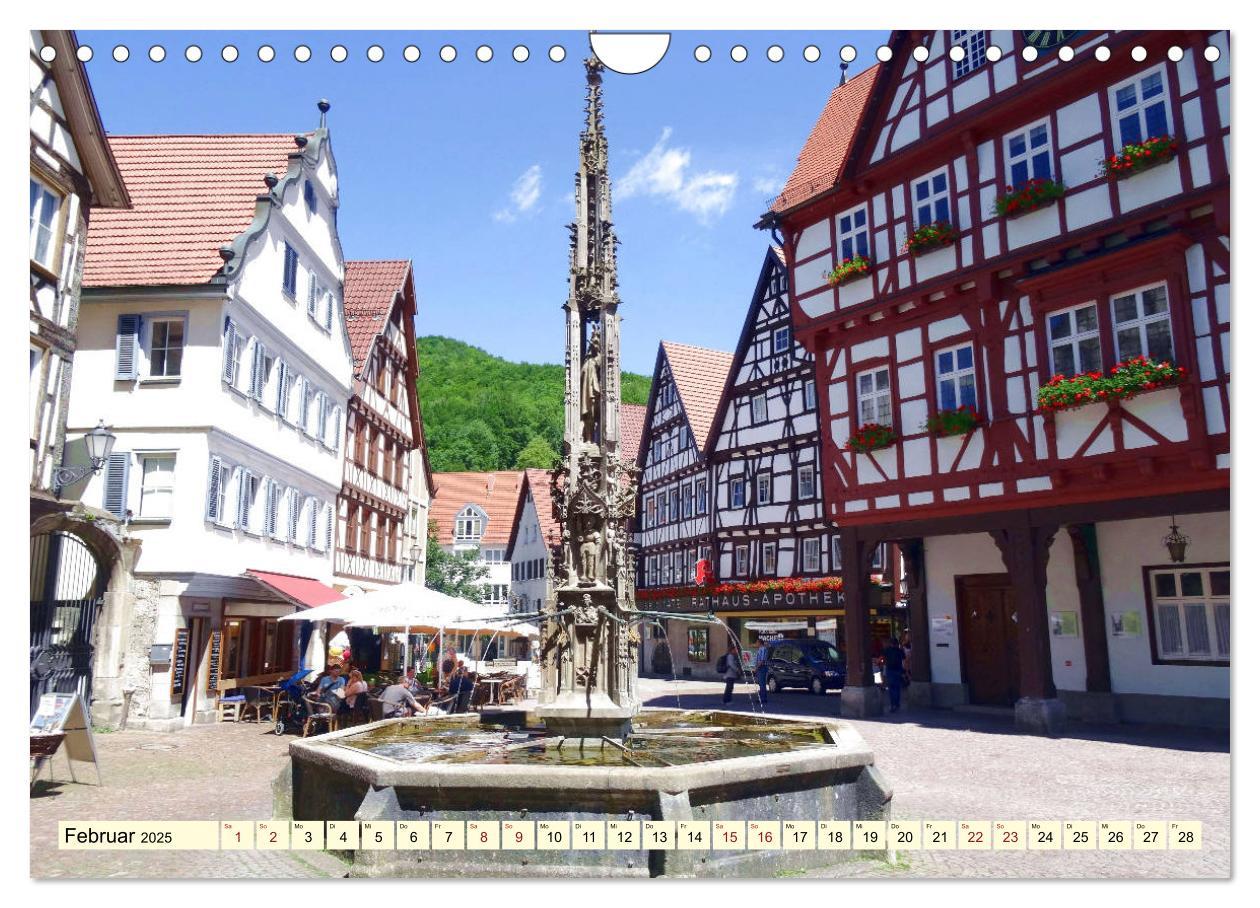 Bild: 9783435367351 | Unterwegs in Bad Urach (Wandkalender 2025 DIN A4 quer), CALVENDO...