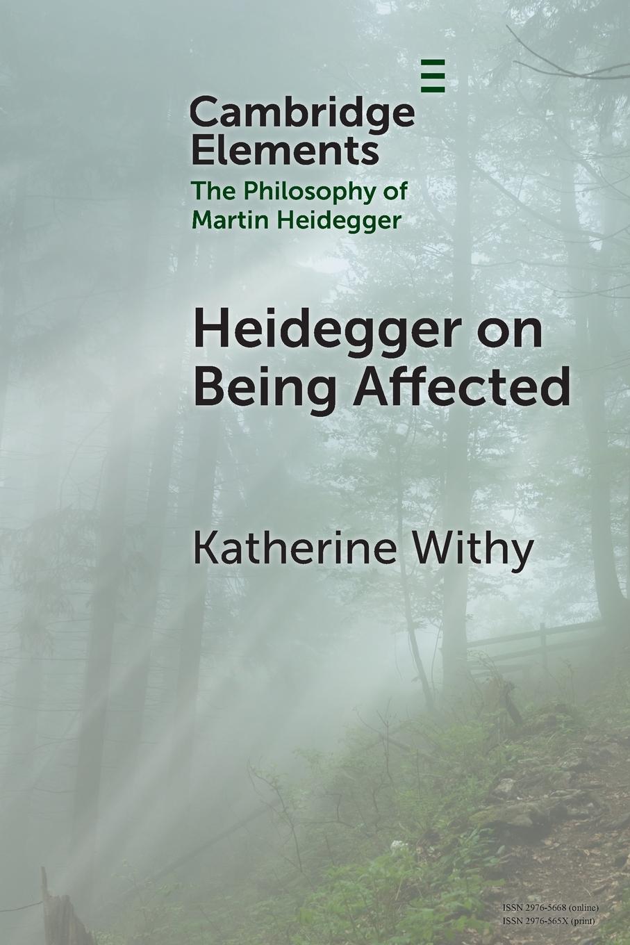 Cover: 9781009504096 | Heidegger on Being Affected | Katherine Withy | Taschenbuch | Englisch