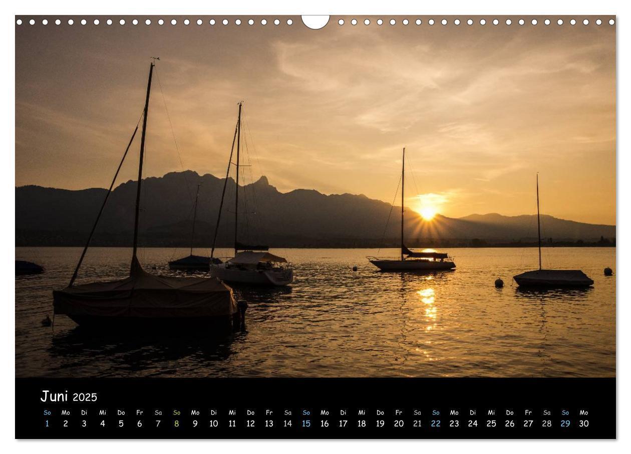 Bild: 9783435773862 | Stimmungsvolle Bilder vom Thunersee (Wandkalender 2025 DIN A3...