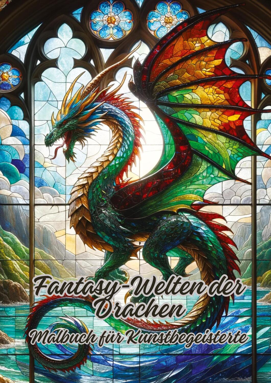 Cover: 9783384078520 | Fantasy-Welten der Drachen | Malbuch für Kunstbegeisterte | Kluge