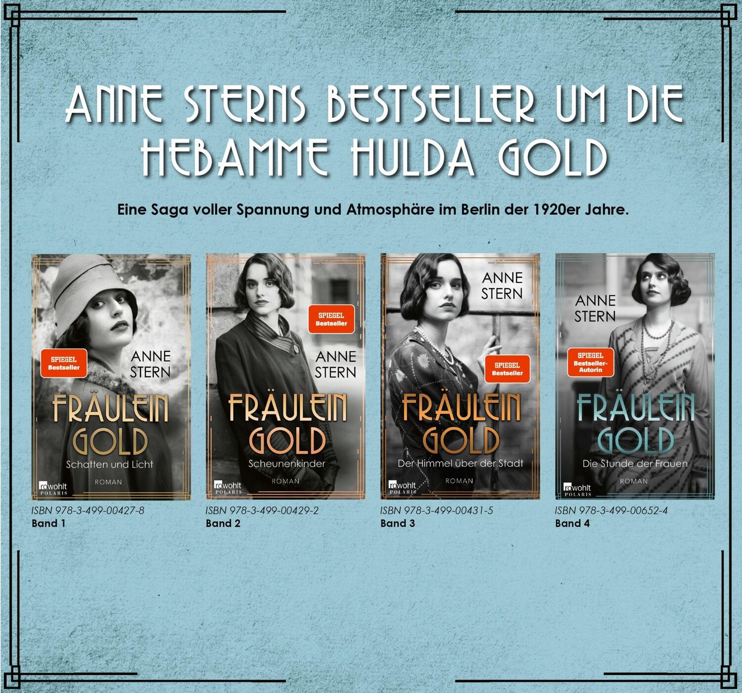 Bild: 9783499006524 | Fräulein Gold: Die Stunde der Frauen | Anne Stern | Taschenbuch | 2021