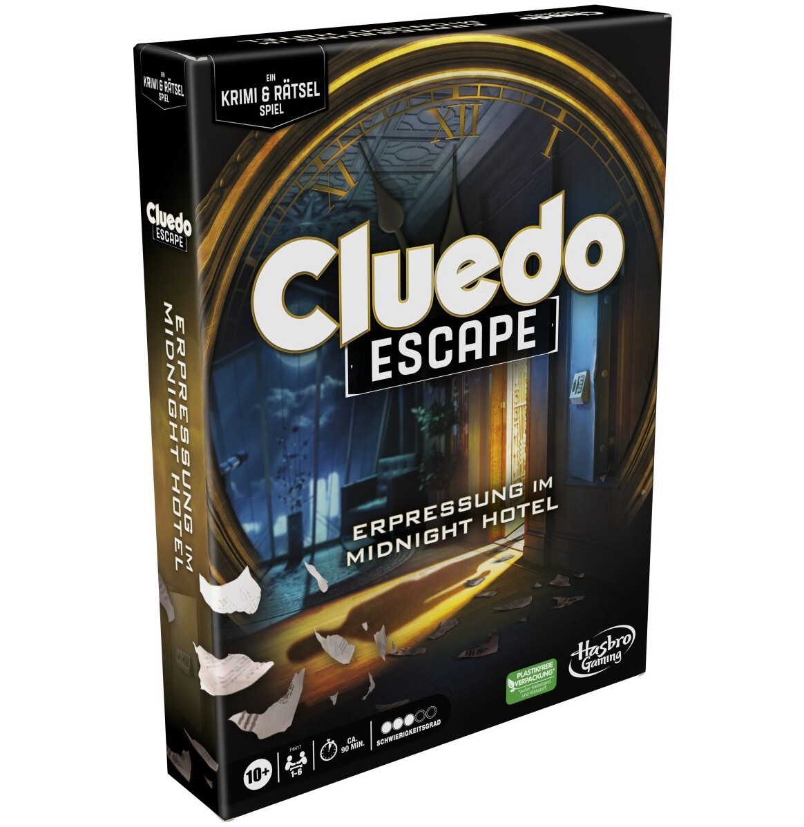Cover: 5010996186706 | Hasbro F6417100 - Cluedo Escape, Erpressung im Midnight Hotel,...
