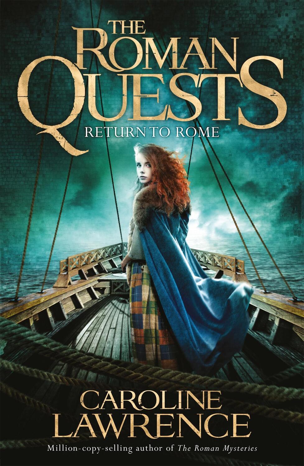Cover: 9781510100336 | Roman Quests: Return to Rome | Book 4 | Caroline Lawrence | Buch