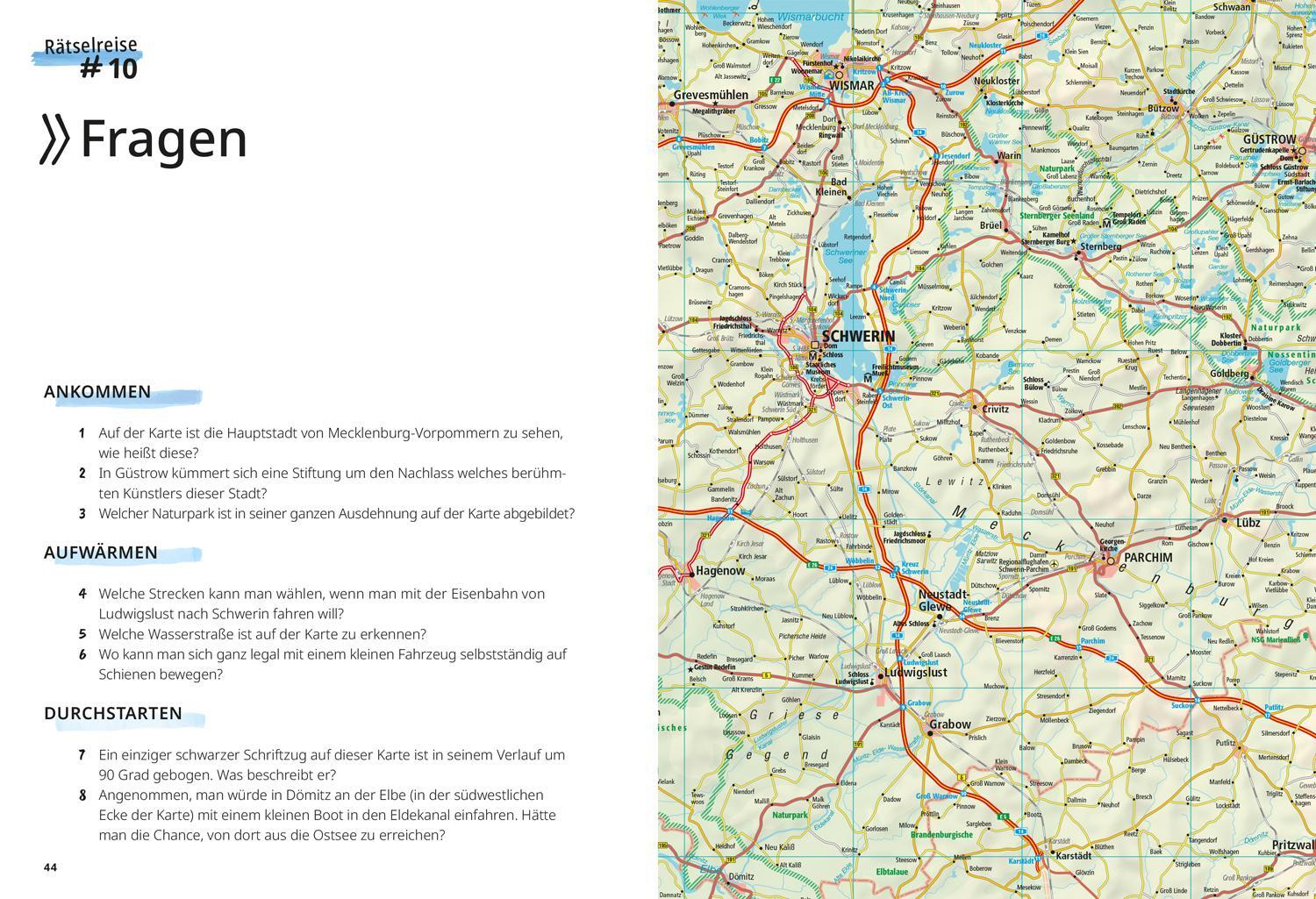 Bild: 9783616031019 | Landkarten-Rätselreise Deutschland | Nadine Ormo (u. a.) | Taschenbuch