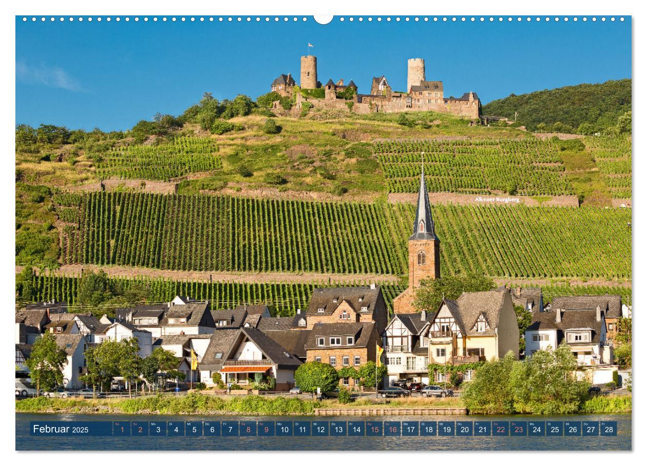 Bild: 9783383946677 | Sehnsuchtsziel Mosel (Wandkalender 2025 DIN A2 quer), CALVENDO...