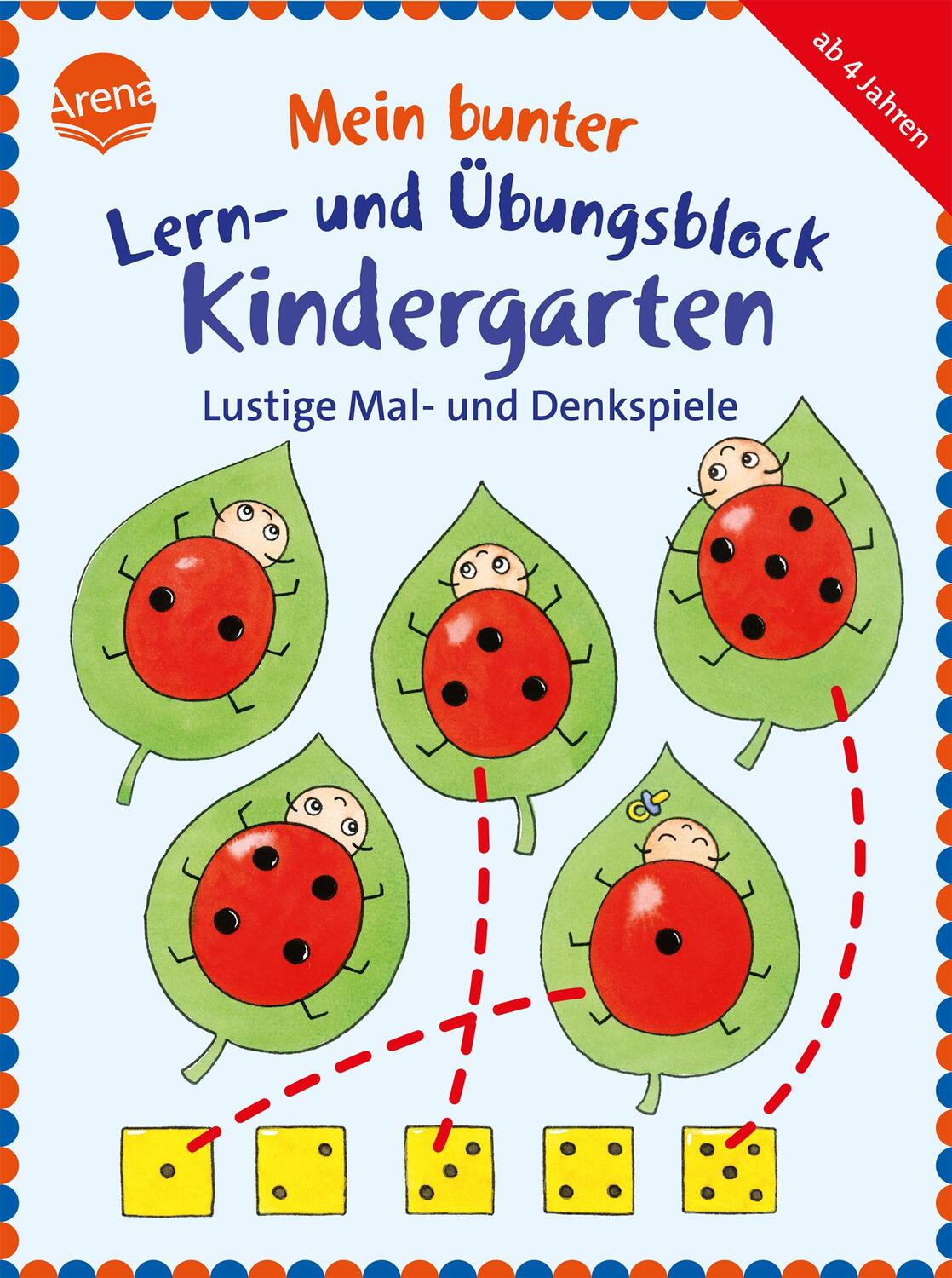 Cover: 9783401416045 | Mein bunter Lern- und Übungsblock Kindergarten. Lustige Mal- und...