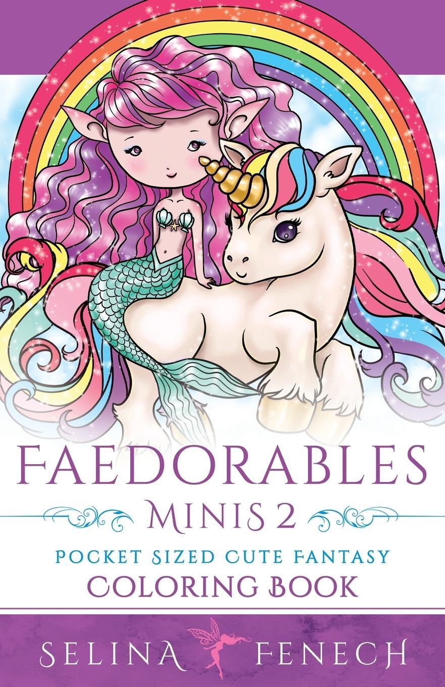 Cover: 9781922390110 | Faedorables Minis 2 - Pocket Sized Cute Fantasy Coloring Book | Fenech