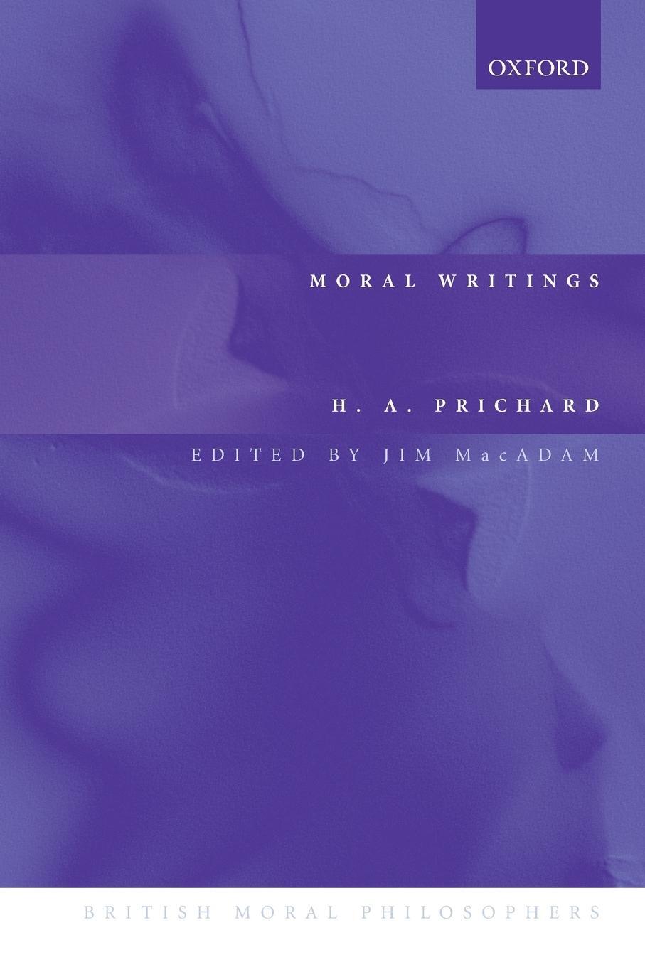 Cover: 9780199250196 | Moral Writings | H. A. Prichard | Taschenbuch | Paperback | Englisch