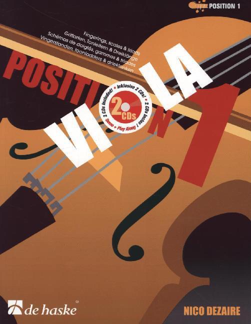 Cover: 9790035228128 | Viola Position 1 | Fingerings, scales &amp; triads | Nico Dezaire | 2014