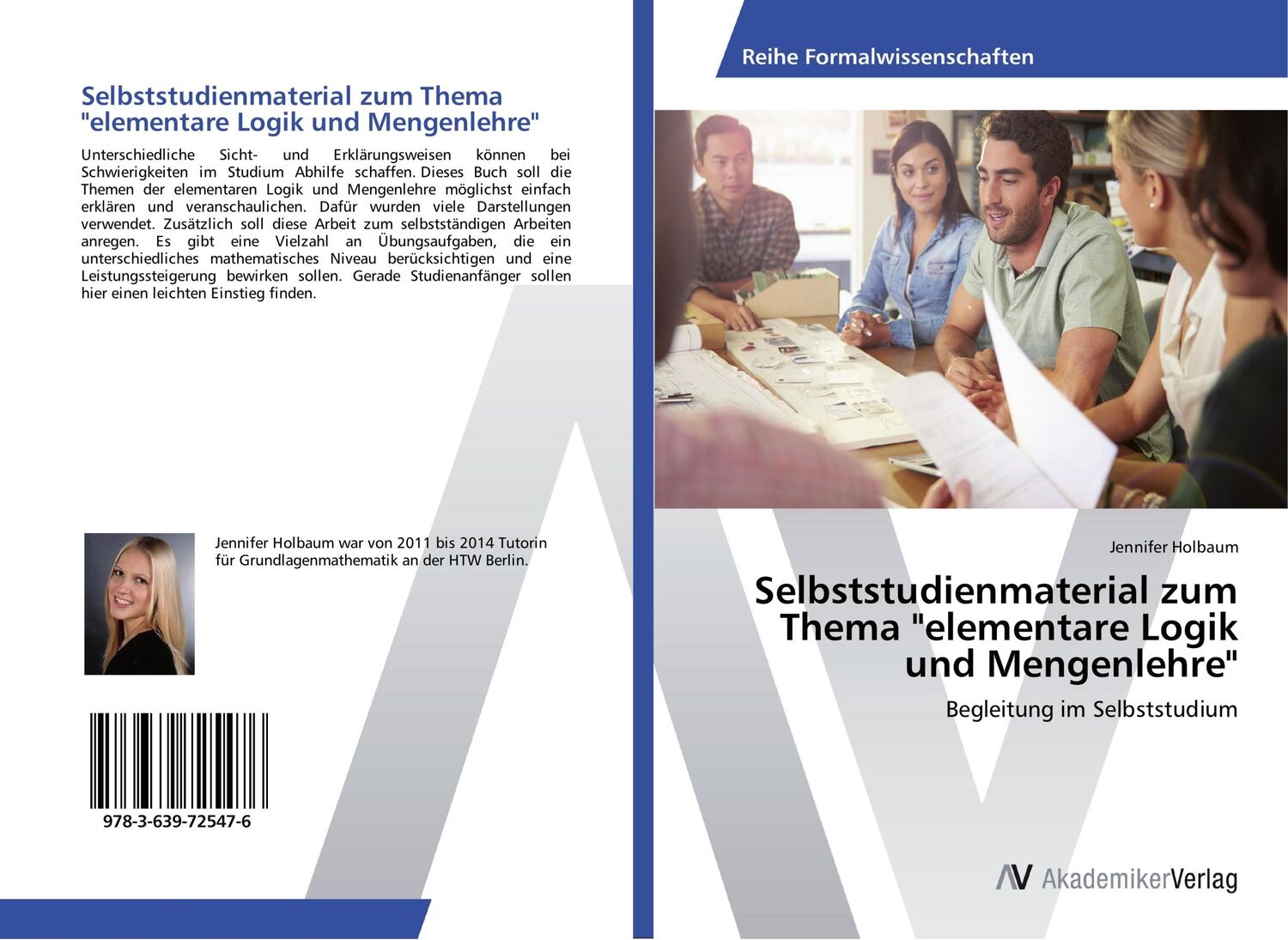 Cover: 9783639725476 | Selbststudienmaterial zum Thema "elementare Logik und Mengenlehre"