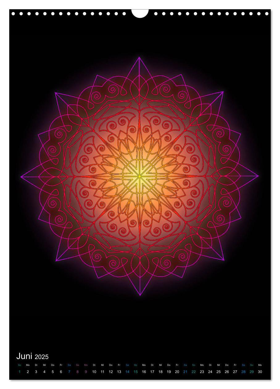 Bild: 9783435952793 | Mandala-Kalender 2025 (Wandkalender 2025 DIN A3 hoch), CALVENDO...