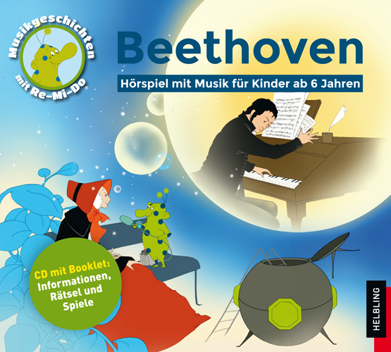 Cover: 9783990353226 | Beethoven | Hörspiel mit Musik für Kinder ab 6 Jahren | Unterberger