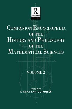Cover: 9781138688162 | Companion Encyclopedia of the History and Philosophy of the...