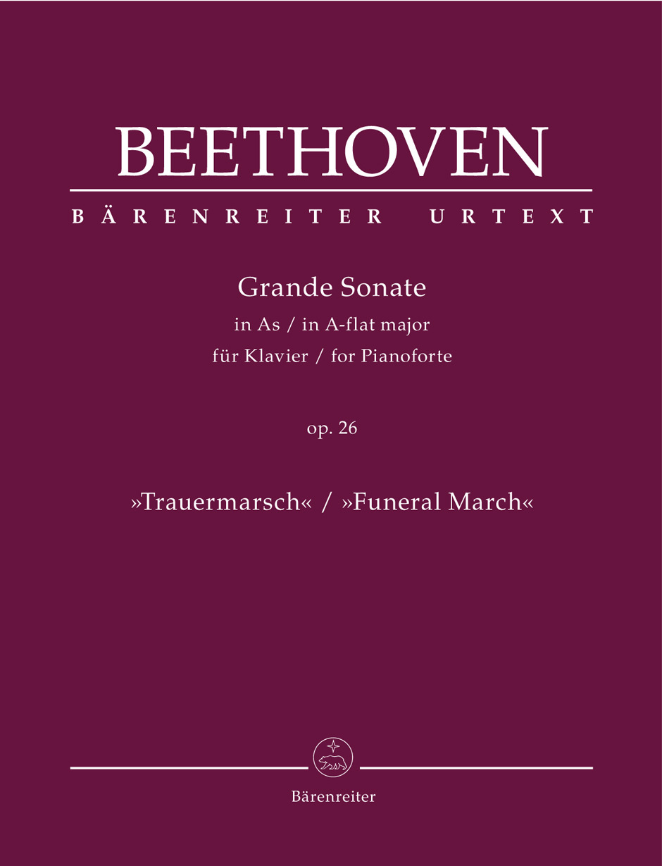 Cover: 9790006561773 | Grande Sonate für Klavier As-Dur op. 26 'Trauermarsch' | Beethoven