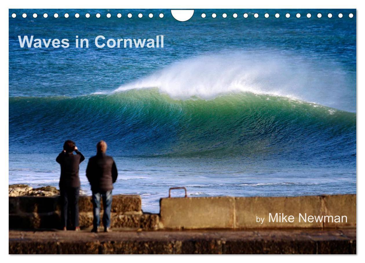 Cover: 9781325885787 | Waves in Cornwall (Wall Calendar 2024 DIN A4 landscape), CALVENDO...