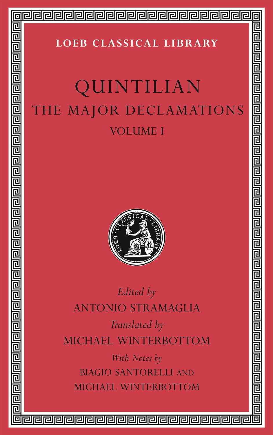 Cover: 9780674997400 | The Major Declamations, Volume I | Quintilian | Buch | Englisch | 2021