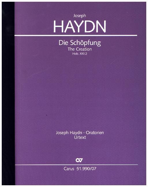 Cover: 9790007141608 | Die Schöpfung, Studienpartitur | Oratorium | Joseph Haydn | Deutsch