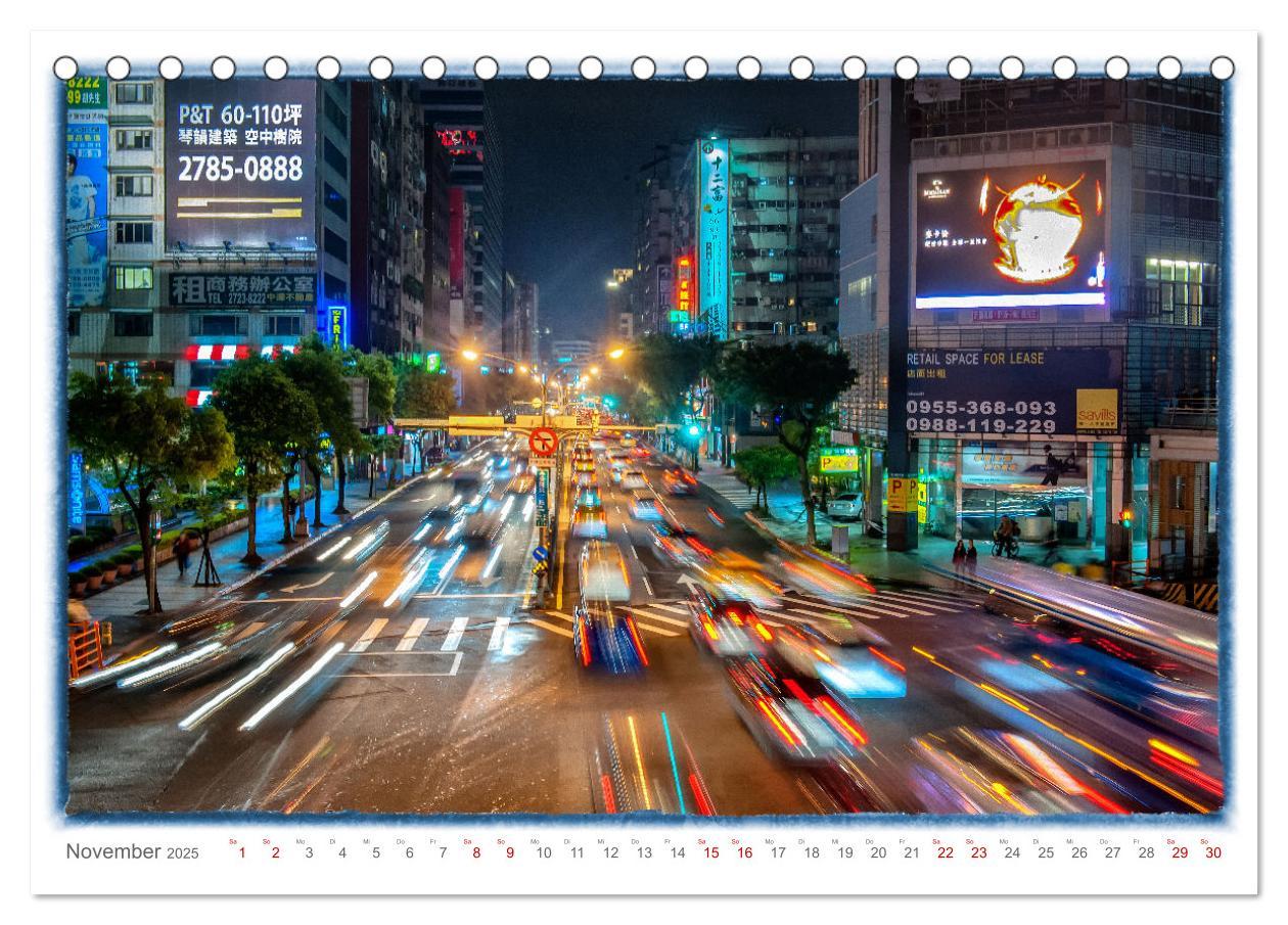 Bild: 9783383911590 | Taipeh, Hauptstadt von Taiwan (Tischkalender 2025 DIN A5 quer),...