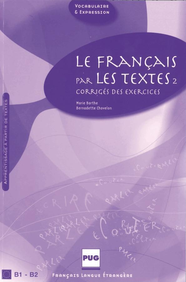 Cover: 9783190133192 | Le français par les textes II | Marie/Chovelon, Bernadette Barthe
