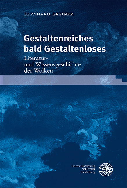 Cover: 9783825395636 | Gestaltenreiches bald Gestaltenloses | Bernhard Greiner | Buch | 2024
