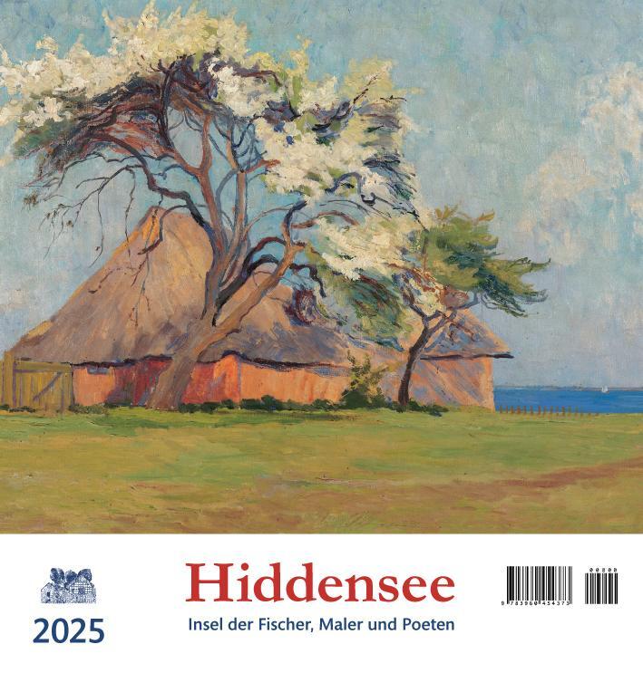 Cover: 9783960454373 | Hiddensee 2025 | Insel der Fischer, Maler und Poeten | Kalender | 2025
