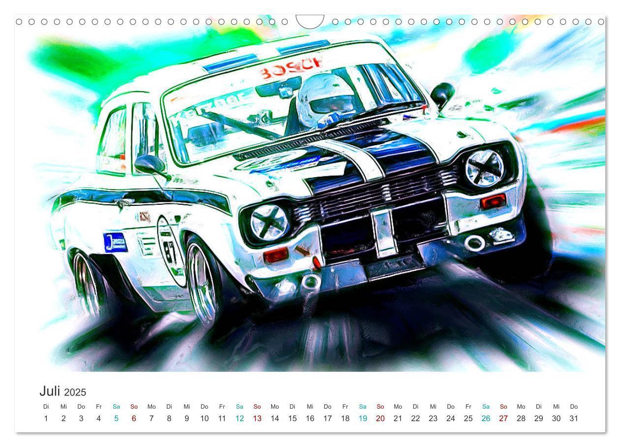 Bild: 9783435044986 | Kultautos - Capri und Escort (Wandkalender 2025 DIN A3 quer),...