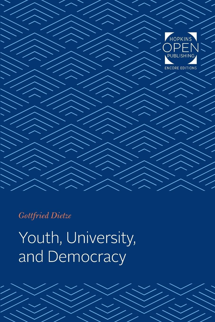 Cover: 9781421436821 | Youth, University, and Democracy | Gottfried Dietze | Taschenbuch