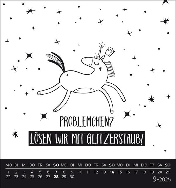 Bild: 9783731876793 | Visual Words Black 2025 | Verlag Korsch | Kalender | Spiralbindung