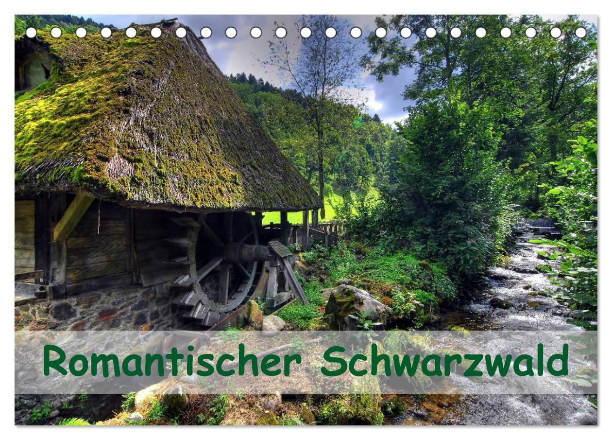 Cover: 9783435674930 | Romantischer Schwarzwald (Tischkalender 2025 DIN A5 quer), CALVENDO...