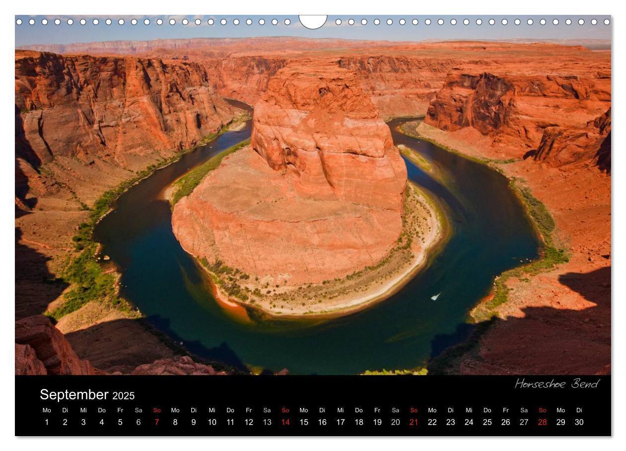 Bild: 9783435830039 | USA - Southwest (Wandkalender 2025 DIN A3 quer), CALVENDO...