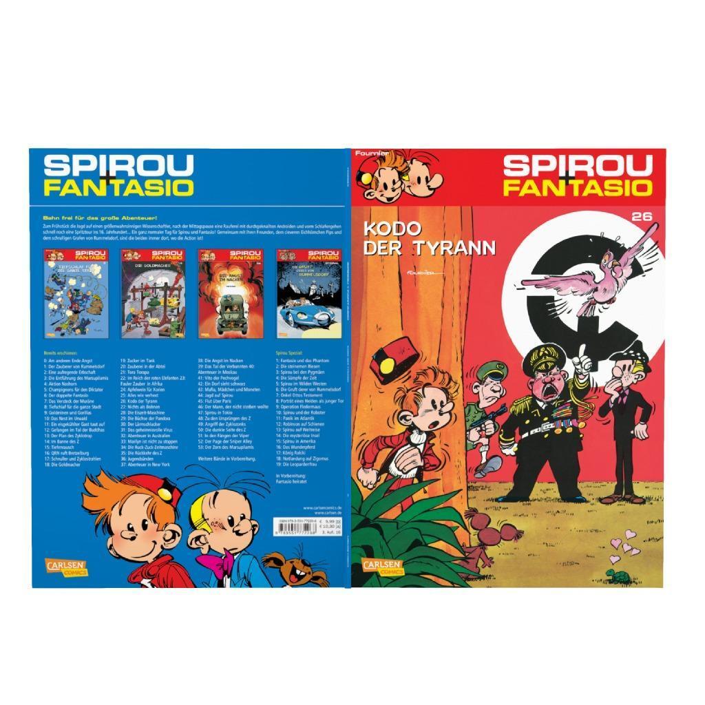 Bild: 9783551772268 | Spirou und Fantasio 26. Kodo, der Tyrann | (Neuedition) | Fournier