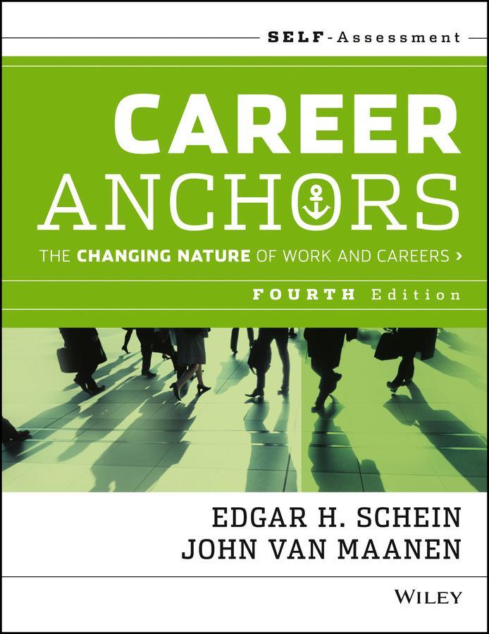 Cover: 9781118455760 | Career Anchors | The Changing Nature of Careers Self Assessment | Buch