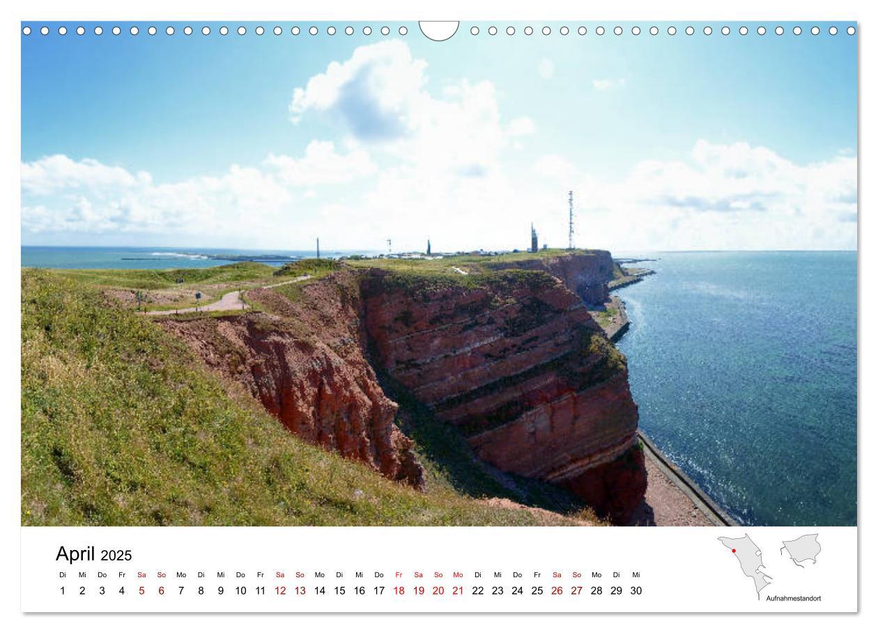 Bild: 9783435390304 | Mitreisekalender 2025 Helgoland (Wandkalender 2025 DIN A3 quer),...