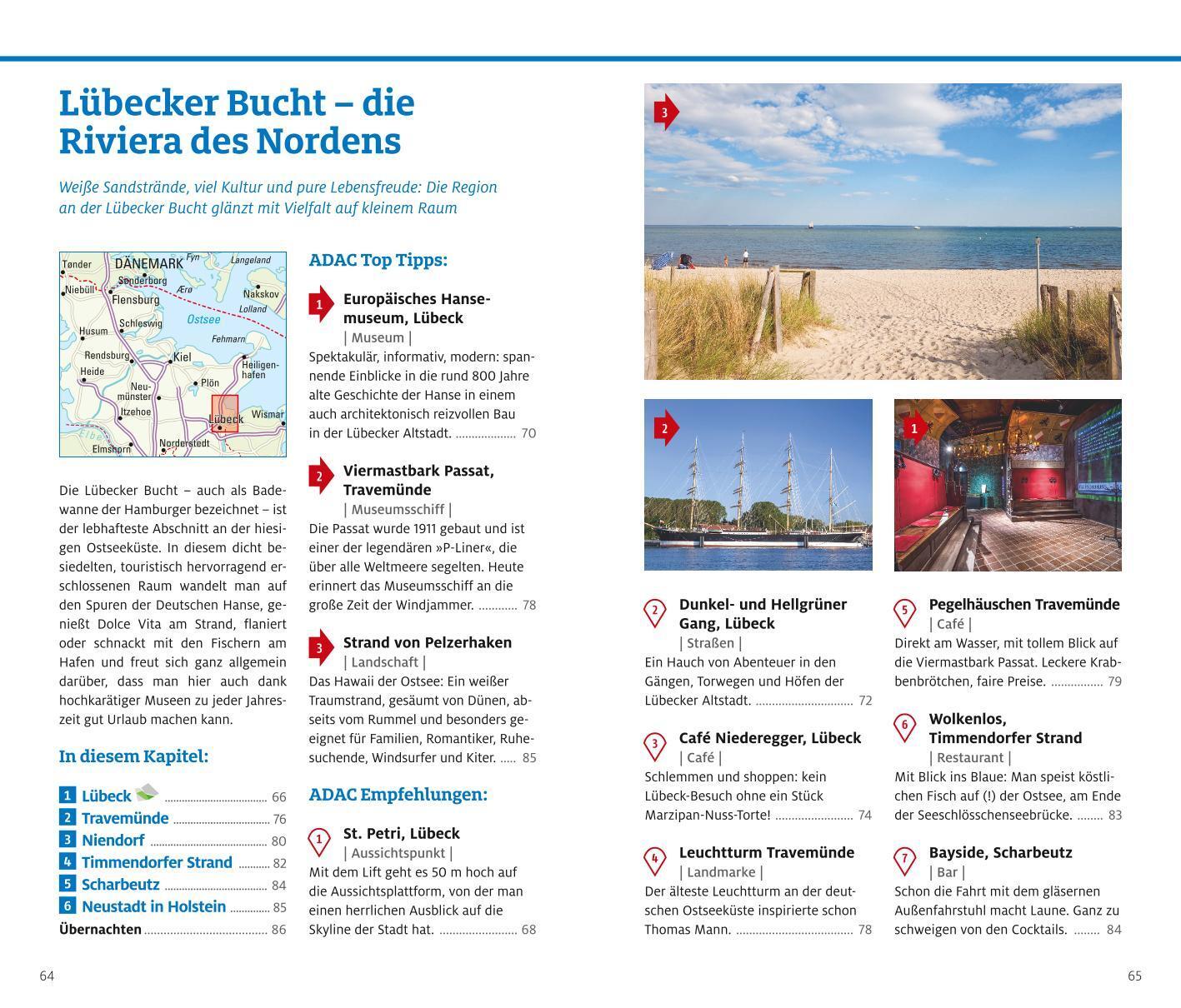 Bild: 9783956898785 | ADAC Reiseführer plus Ostseeküste Schleswig-Holstein | Dittombée