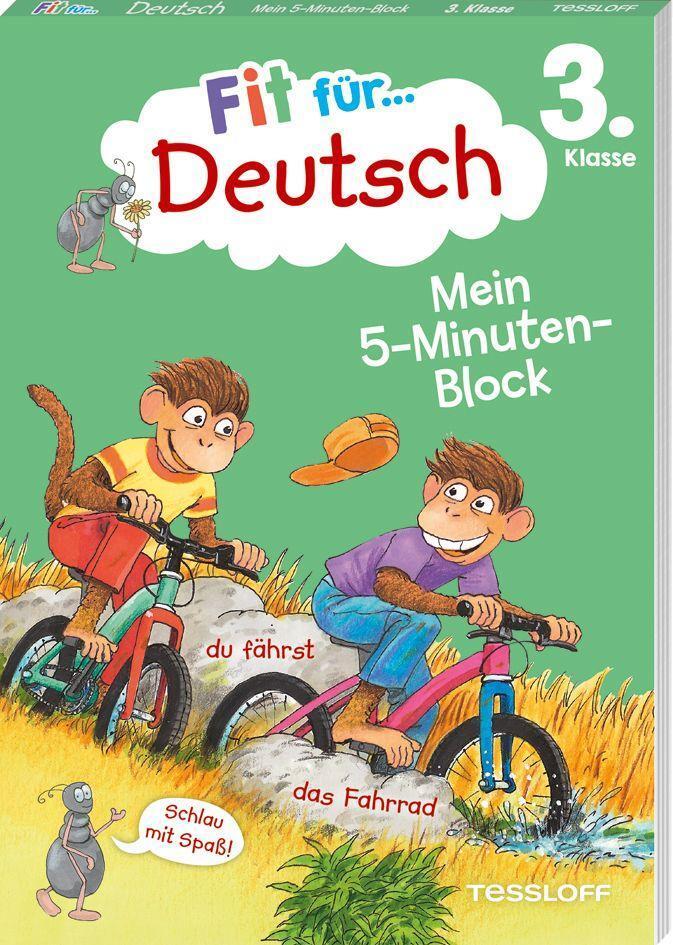 Cover: 9783788625085 | Fit für Deutsch 3. Klasse. Mein 5-Minuten-Block | Werner Zenker | Buch