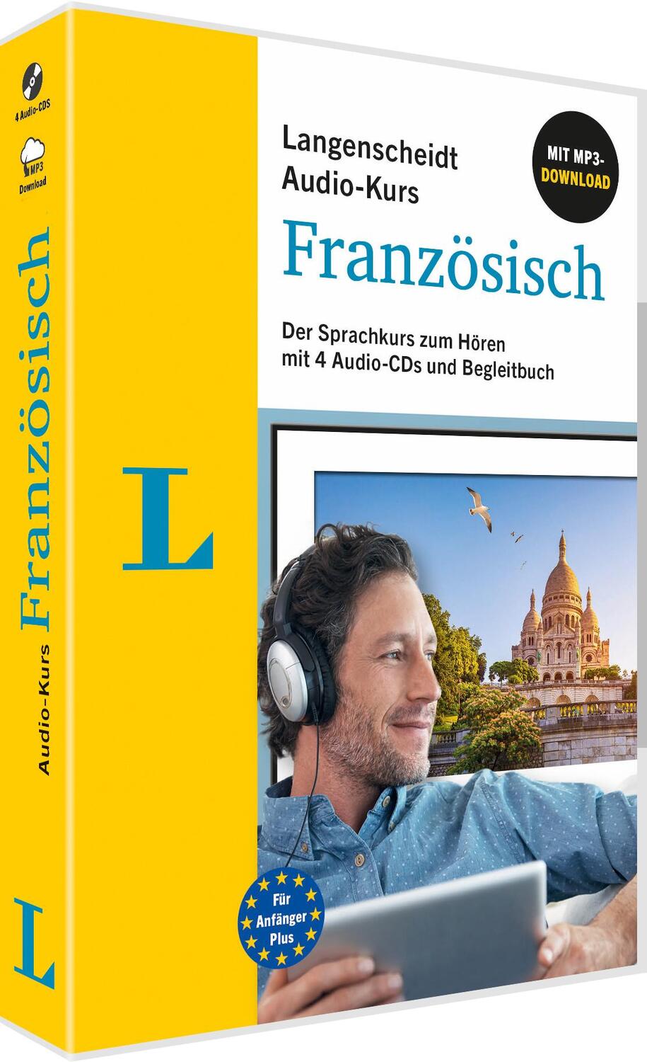 Cover: 9783125635081 | Langenscheidt Audio-Kurs Französisch mit 4 Audio-CDs und Begleitbuch