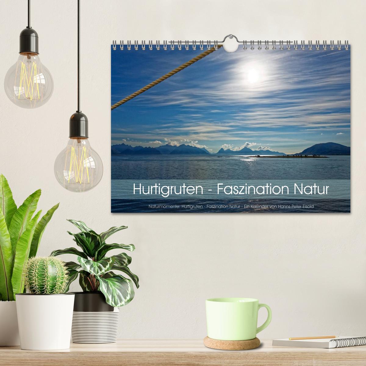 Bild: 9783435618194 | Hurtigruten - Faszination Natur (Wandkalender 2025 DIN A4 quer),...