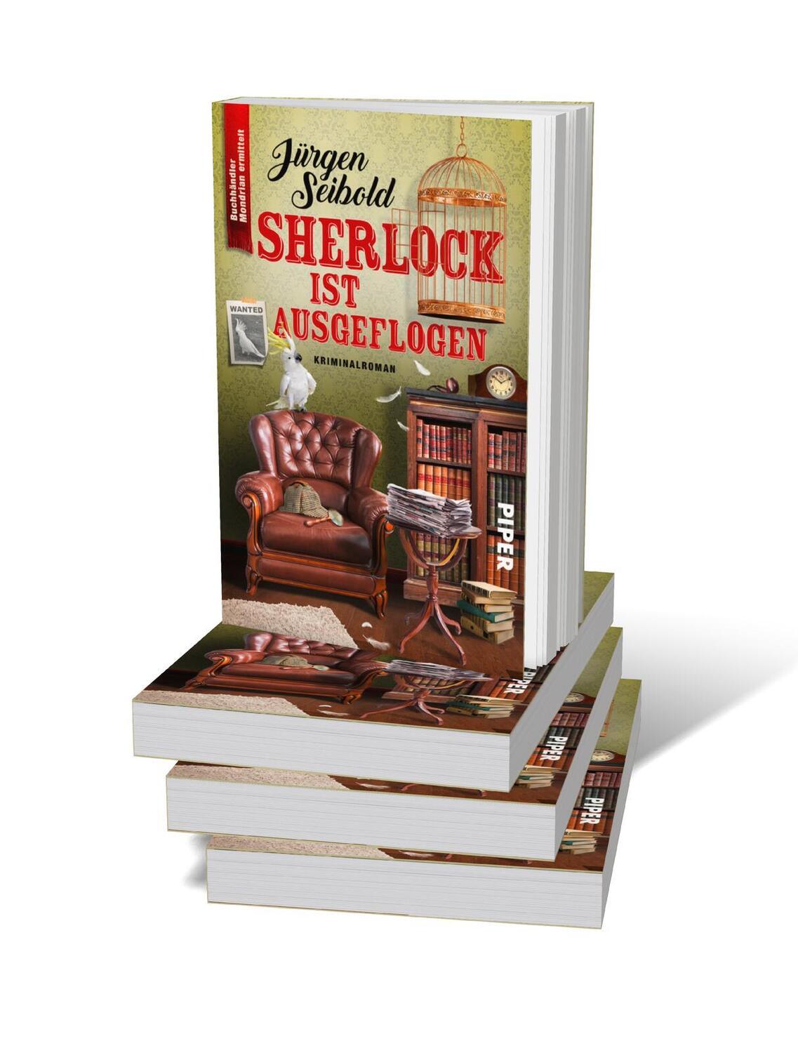 Bild: 9783492317665 | Sherlock ist ausgeflogen | Jürgen Seibold | Taschenbuch | 304 S.