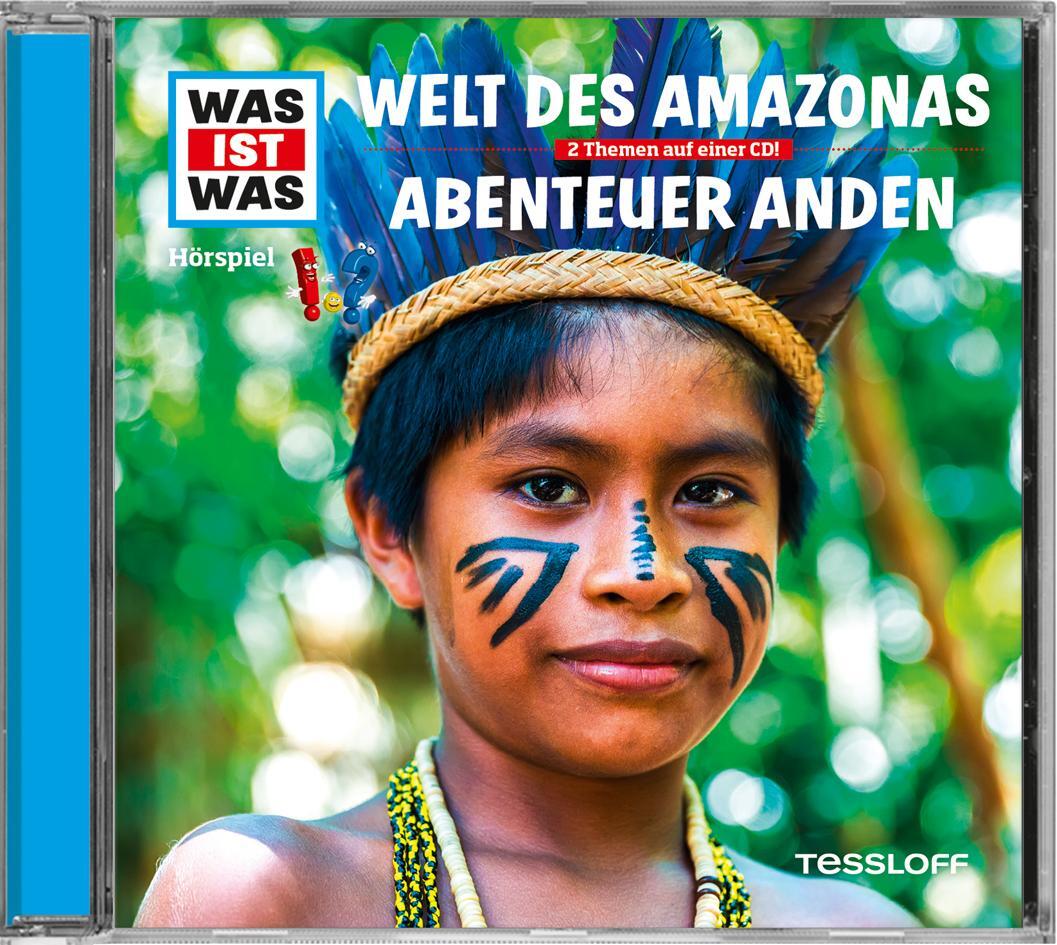 Cover: 9783788643423 | WAS IST WAS Hörspiel-CD: Welt des Amazonas/ Abenteuer Anden | Baur
