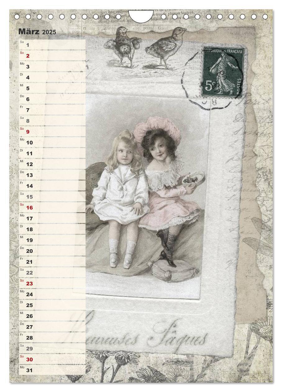 Bild: 9783457022191 | Vintage Welten (Wandkalender 2025 DIN A4 hoch), CALVENDO...