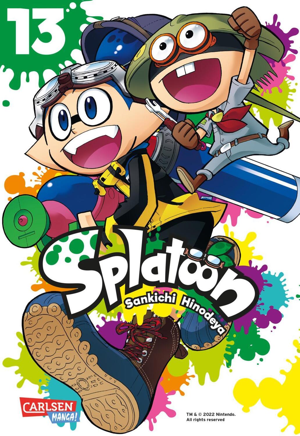 Cover: 9783551793898 | Splatoon 13 | Das Nintendo-Game als Manga! Ideal für Kinder und Gamer!